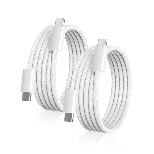 2 Pack USB C to USB C Fast Charging Cables