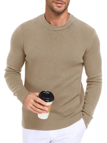 Slim Fit Crew Neck Knit Sweater