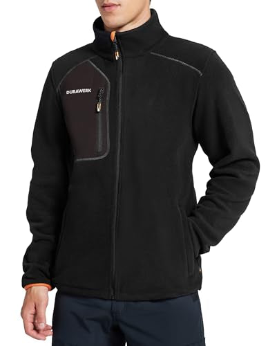 Lightweight Fleece Full Zip Jacket with Pockets