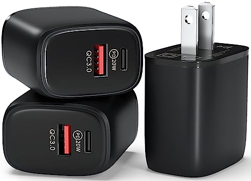 20W USB C Fast Charger Block for iPhone iPad