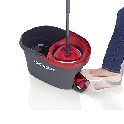 O-Cedar EasyWring Microfiber Spin Mop System