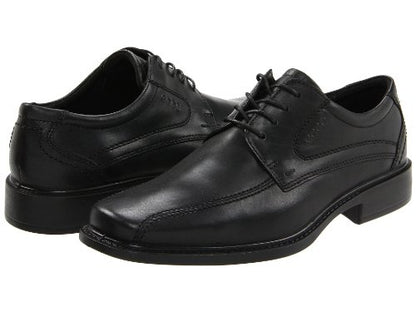 ECCO Men's New Jersey Tie Oxford,Black,44 EU (US Men's 10-10.5 M)