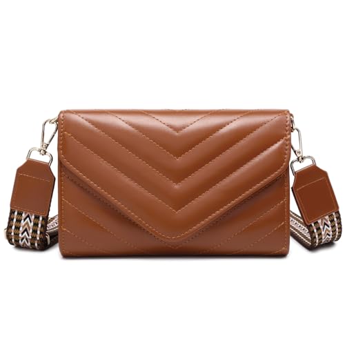 Dasein Quilted Small Crossbody Evening Bag