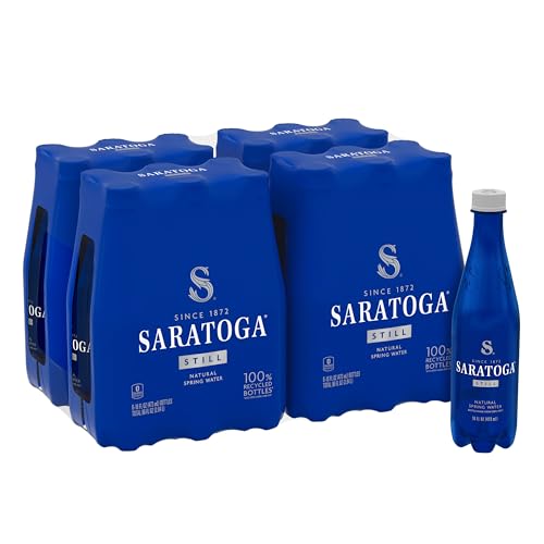 24 Bottles Saratoga Still Water 16oz PET