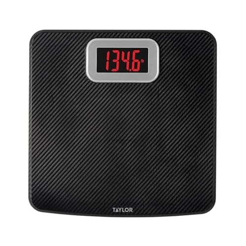 Taylor Digital Bathroom Scale 400 LB Anti-Slip Mat