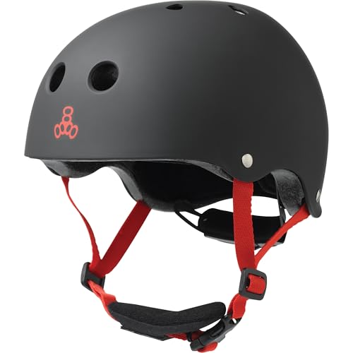 Triple Eight Kids Dual Certified Skateboard Bike Helmet
