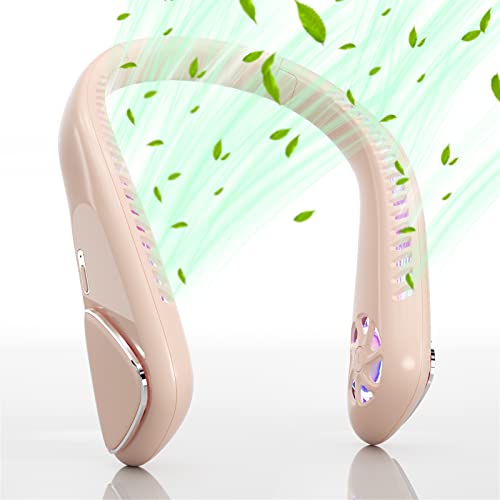 Bladeless Neck Fan, 6000mAh Portable Rechargeable Hands-Free