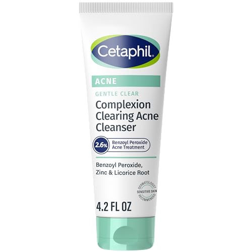 Cetaphil 4.2oz Benzoyl Peroxide Acne Cleanser