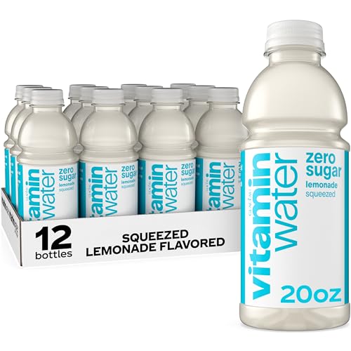 24 Pack vitaminwater Zero Sugar Lemonade Drink