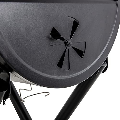 Char-Griller E1816 King-Griller Gambler Portable Charcoal Grill in Black