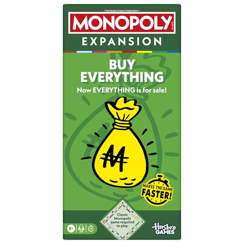 Monopoly Buy Everything Expansion Board Game
