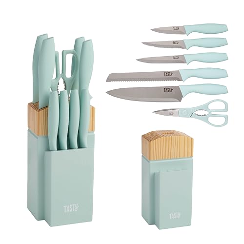 10 Piece Tasty Kitchen Knife Block Set