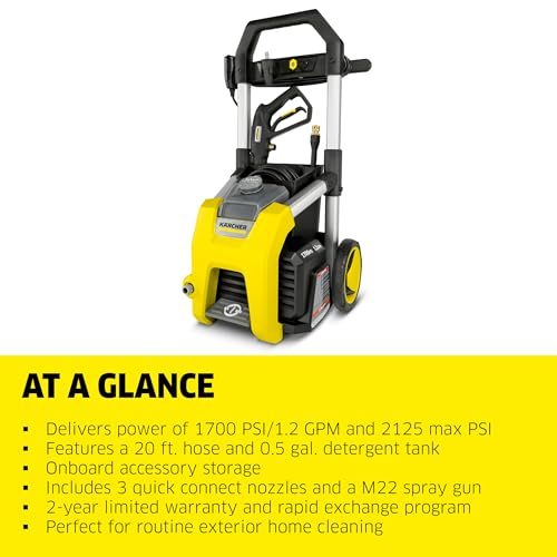 Kärcher Electric Pressure Washer 2125 PSI