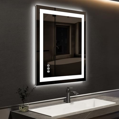28x20 Inch LED Bathroom Mirror