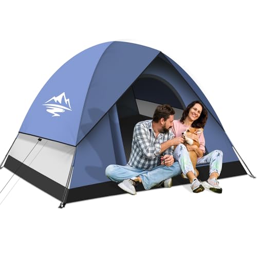 3-4 Person Waterproof Camping Tent, Easy Setup Outdoor