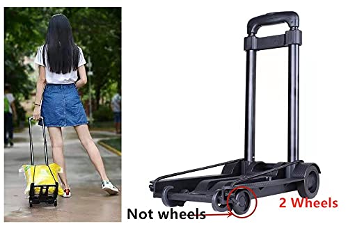 Lightweight Folding Luggage Cart with Wheels