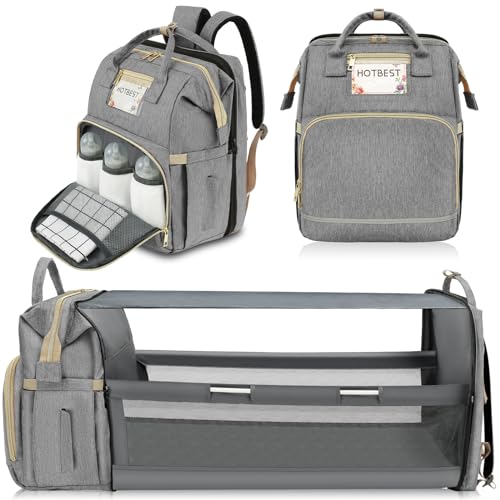 Large Unisex Baby Diaper Bag Backpack for Parents