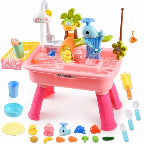 Electric Water Pump Toddler Sand and Water Table