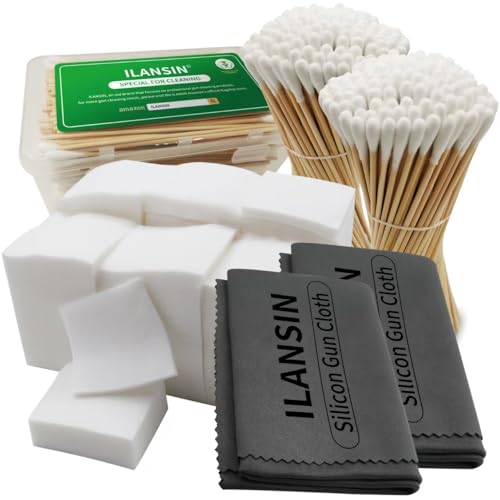 1200 Piece Gun Cleaning Patches Swabs and Cloths
