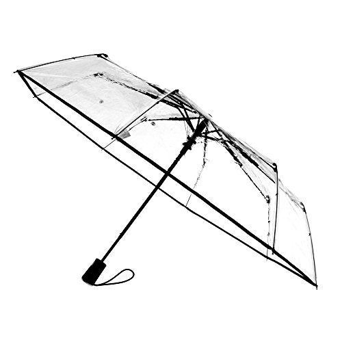 totes Compact Auto Open Folding Umbrella Enhanced Visibility