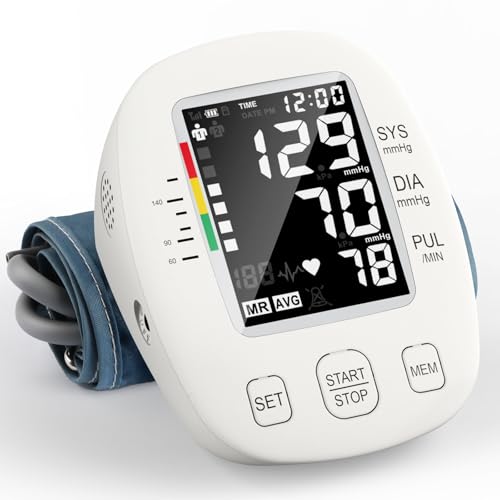 Automatic Digital Blood Pressure Monitor, Upper Arm Cuff