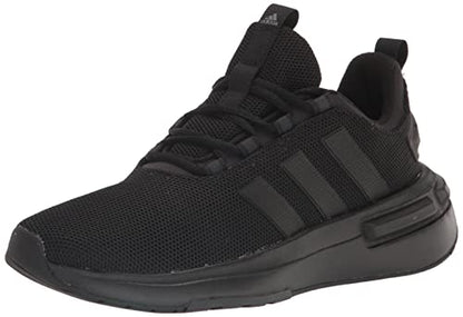 adidas Men's Racer TR23 Sneaker, Black/Black/Carbon, 10