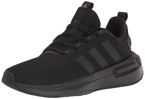 adidas Men's Racer TR23 Sneaker, Black/Black/Carbon, 10