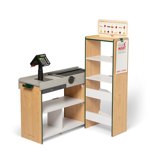 Melissa & Doug Fresh Mart Pretend Grocery Store Playset