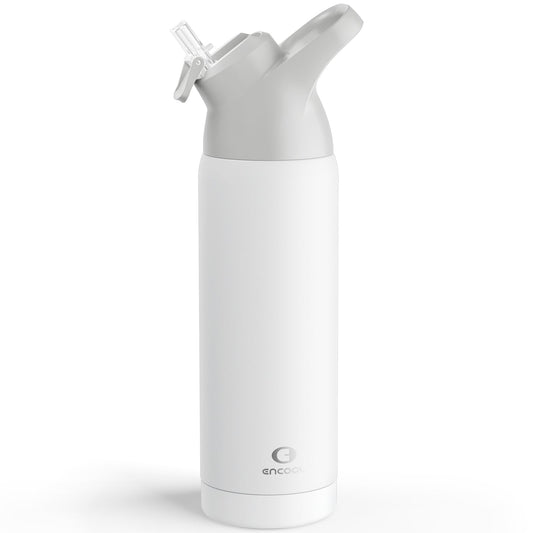 24 oz Insulated Water Bottle with Straw