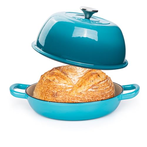 6 Quart Enameled Cast Iron Dutch Oven Pot