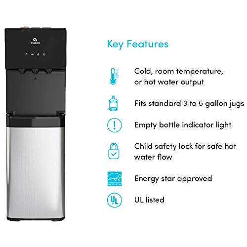 Avalon Bottom Loading Water Cooler with 3 Settings