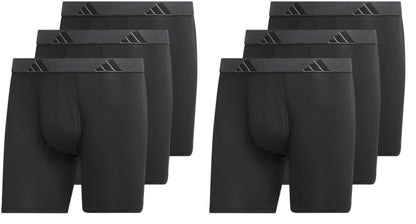 6 adidas Men's Performance Microfiber Boxer Briefs