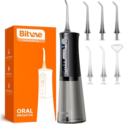 Cordless Water Dental Flosser, Rechargeable Teeth Cleaner