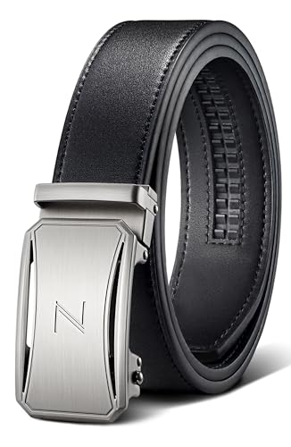 Zitahli Micro Adjustable Leather Ratchet Belt