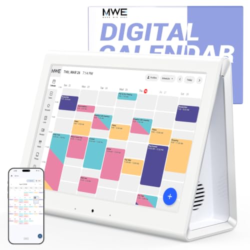 Smart Digital Family Calendar Planner No Subscription