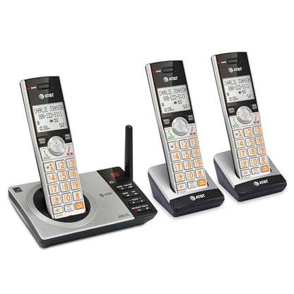AT&T 3-Handset Cordless Phone with Answering System