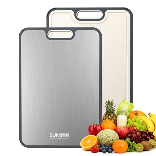 Titanium Double-Sided Large Kitchen Cutting Board