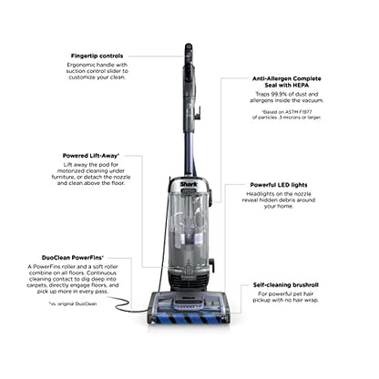 Shark Vertex DuoClean Upright Vacuum with Lift-Away