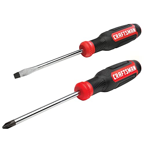 2 Piece CRAFTSMAN Bi-Material Screwdriver Set