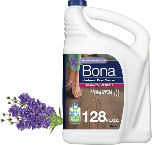 128 oz Bona Hardwood Floor Cleaner Refill Lavender Thyme