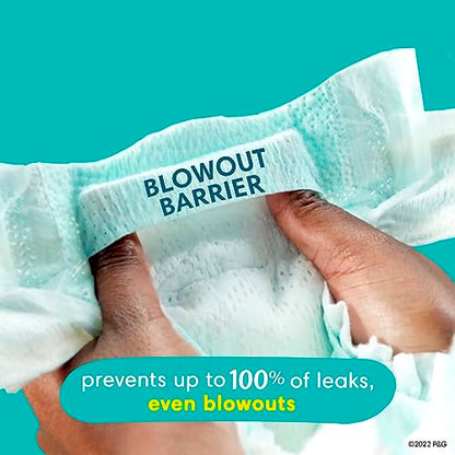 Pampers Swaddlers Size 1 Diapers with Wipes