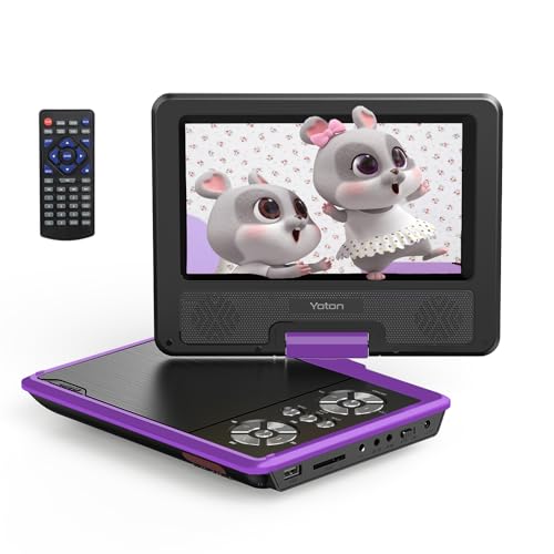 9.5" Portable DVD Player for Kids, Car, HD Screen