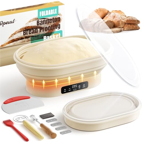 Heating Banneton Bread Proofing Basket 11" Oval