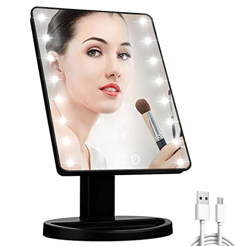 Lighted Vanity Makeup Mirror with Adjustable LED Lights