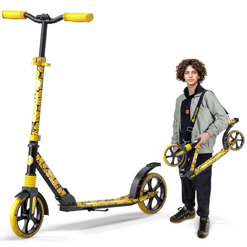 OutdoorCruiser Foldable Big-Wheel Kick Scooter