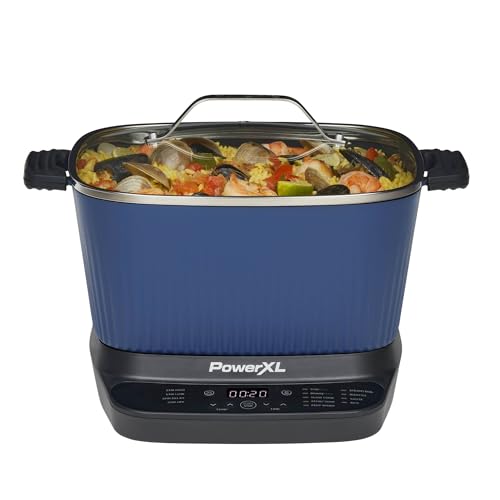 PowerXL 7.5 Quart Digital Multi-Cooker with Stirrer