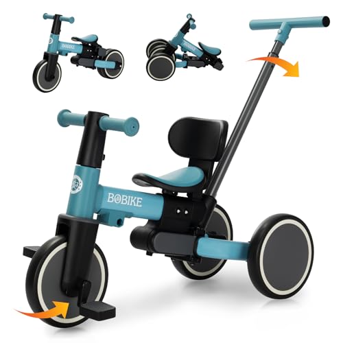 Bobike Toddler Tricycle with Push Handle