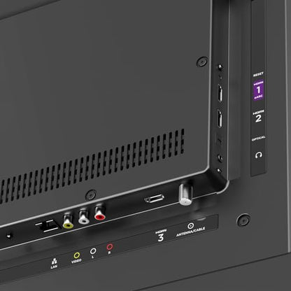 Roku Smart TV – 43-Inch Select Series 4K HDR RokuTV Enhanced Voice Remote, Brilliant 4K Picture, Automatic Brightness, & Seamless Streaming – Live Local News, Sports, Family Entertainment