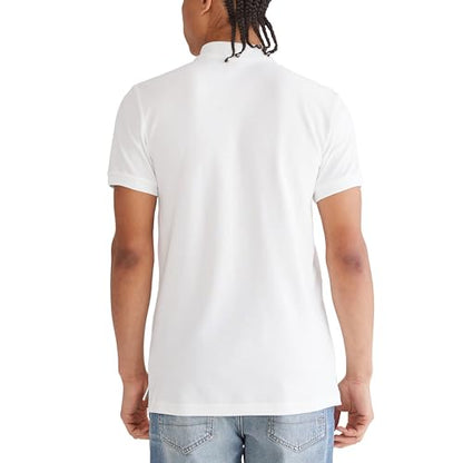AEROPOSTALE Men's Bleach Polo Shirt, Medium