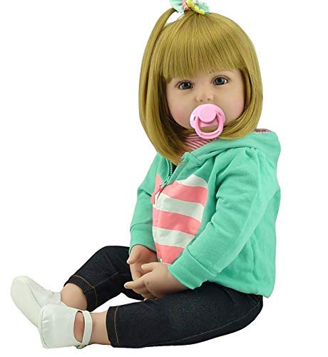 24-Inch Realistic Reborn Toddler Girl Doll